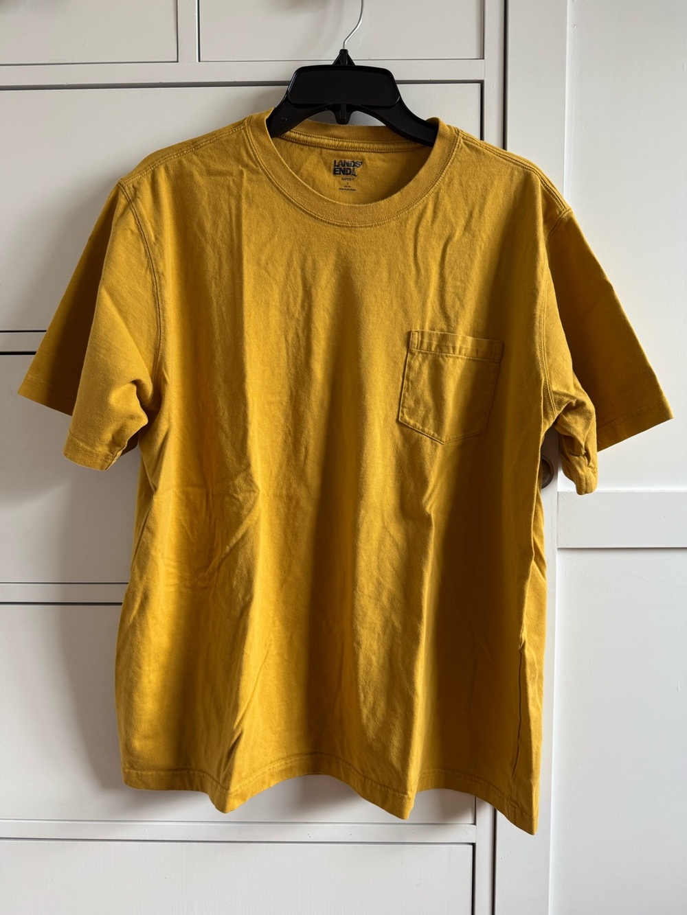 Land’s End Super-T Short Sleeve Cotton Tee With Pocket